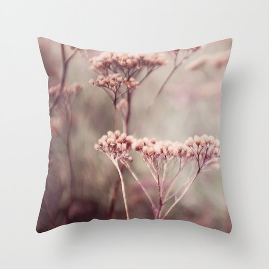 Pink Throw Pillow