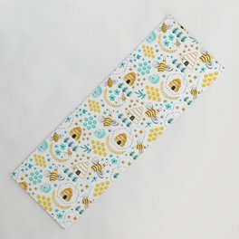 Busy Bees Yoga Mat