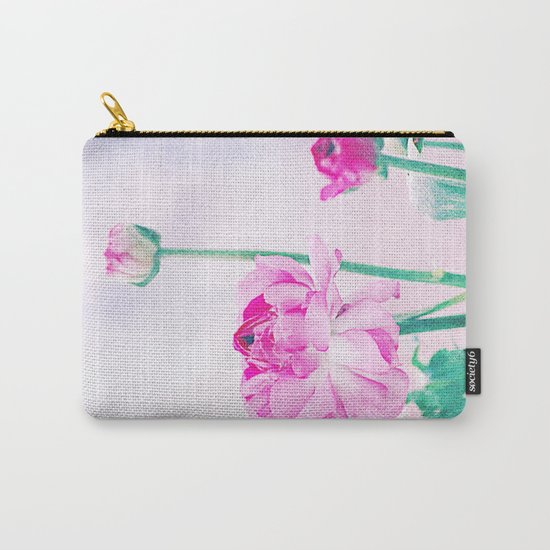 Vintage Ranunculus (7) Carry-All Pouch