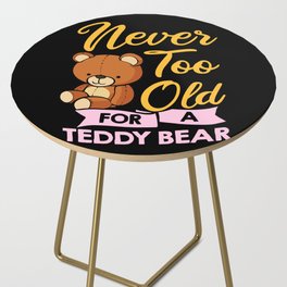 Teddy Bear Plush Animal Stuffed Giant Side Table
