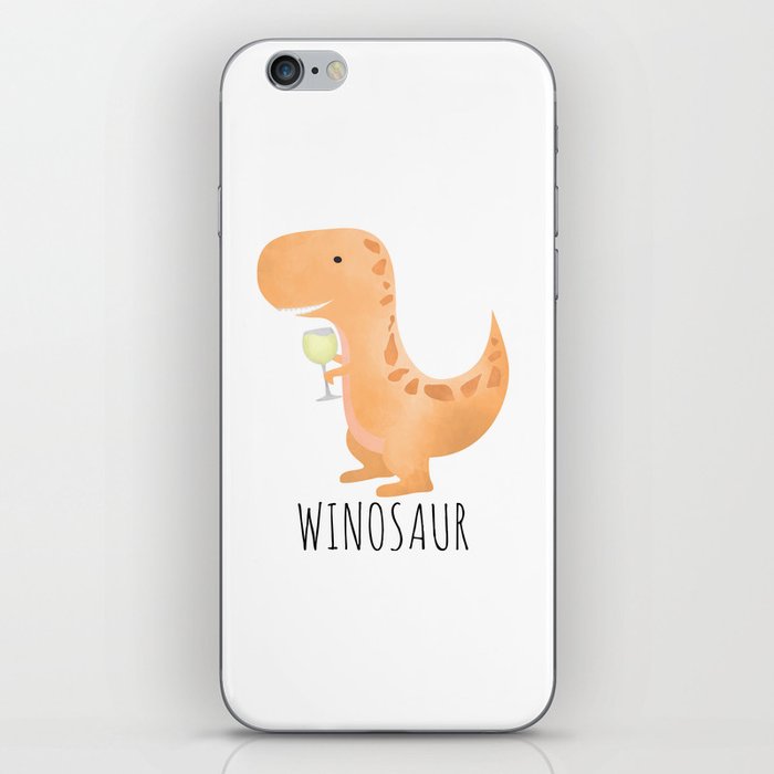Winosaur | White Wine iPhone Skin