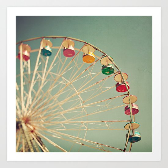Color Wheel Art Print
