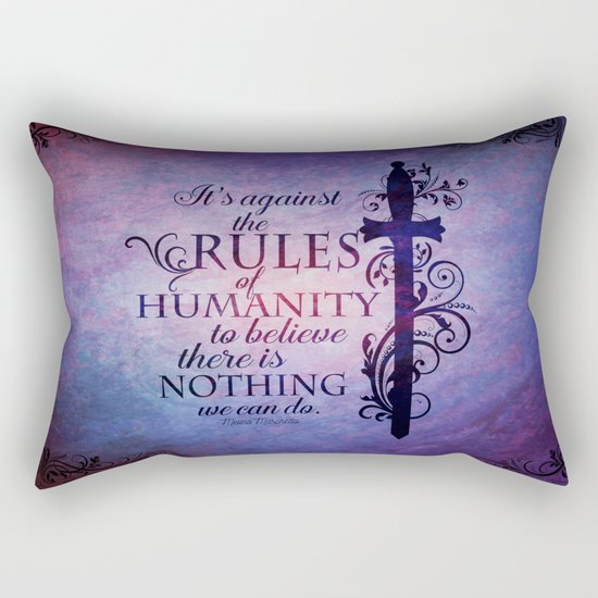 Finnikin of the Rock - Humanity Rectangular Pillow