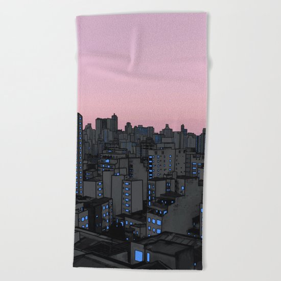 Skyline IV Beach Towel