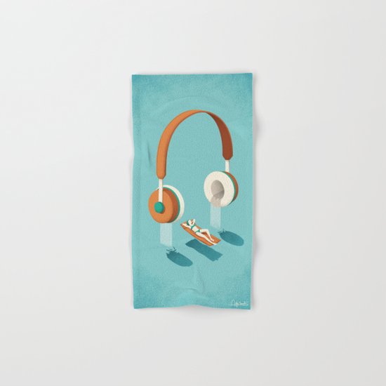 Flowing Hand & Bath Towel