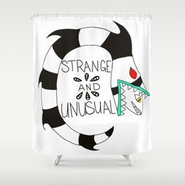 sand worm Shower Curtain