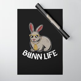 Hip Hop Easter Bunny	as Gangster Rap Bunn Life Rabbit Wrapping Paper