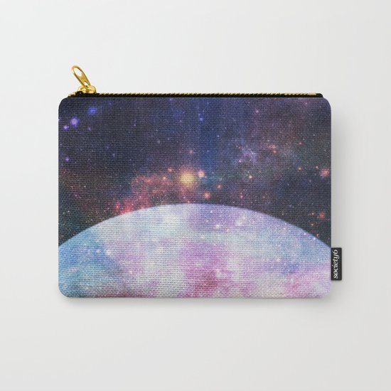 Mystic Lake : Fantasy Moon Landscape Carry-All Pouch