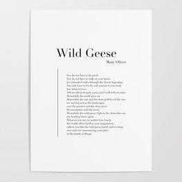 Wild Geese Poster
