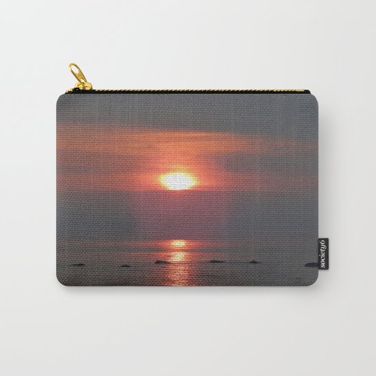 Ste-Anne-Des-Monts Sunset on the Sea Carry-All Pouch