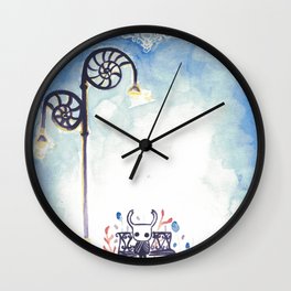 Hollow knight poster Wall Clock