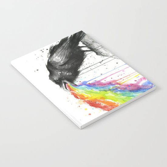 Raven Tastes the Rainbow Notebook
