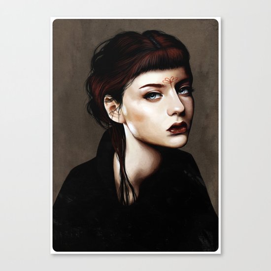 Zoey Scarlet Canvas Print