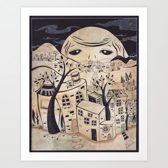 Recipe for Imagination City.... Art Print