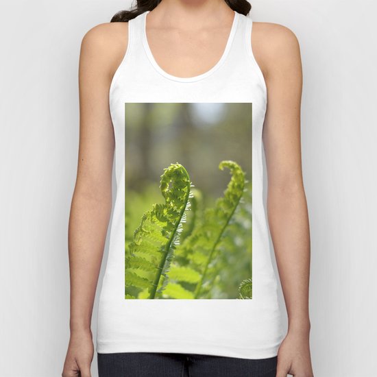 Green Plant Unisex Tank Top