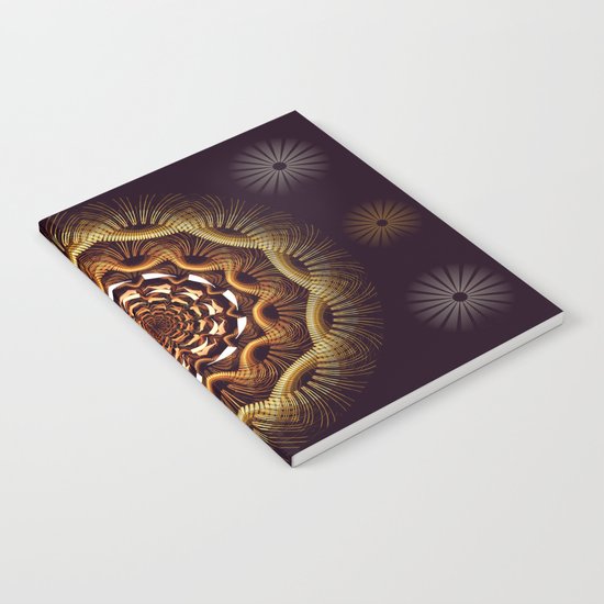 Golden curves and tribal patterns Notebook