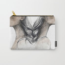 Twins sisters soulmates Carry-All Pouch