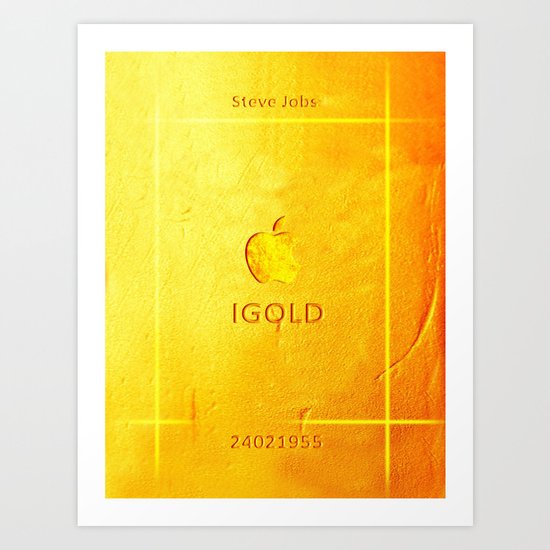 IGold Art Print