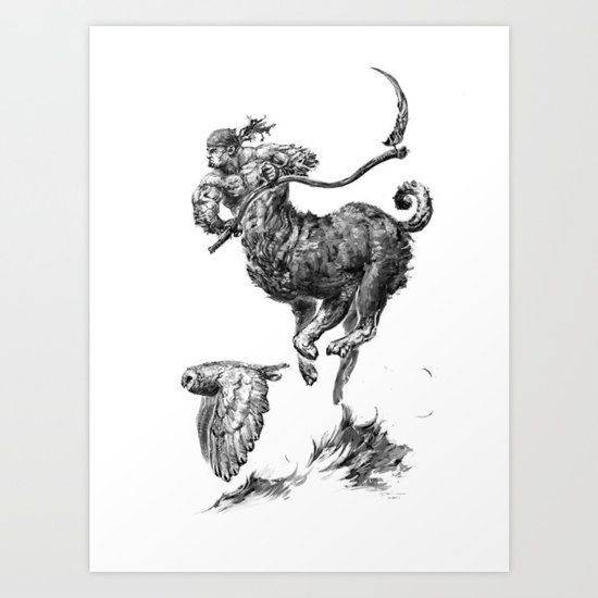 wolfman Art Print