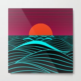Don't let the sun go down on me Metal Print