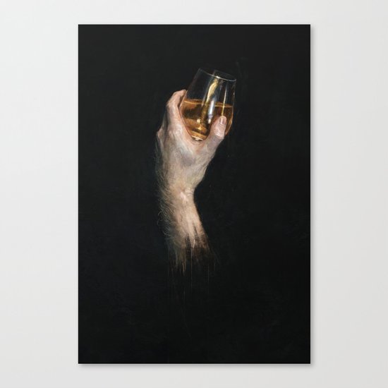 Study in Scotch Canvas Print
