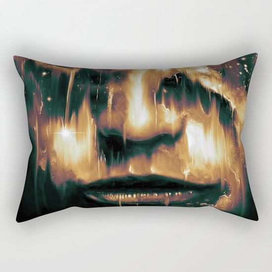 Blind Fate Rectangular Pillow