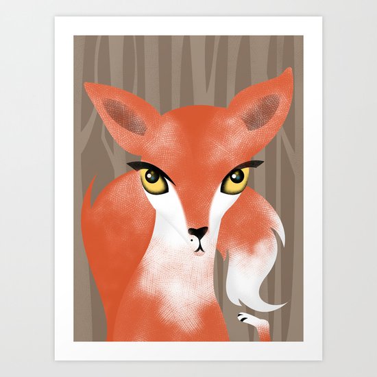 Fox Art Print