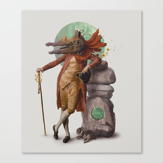 I'm my own power-animal Canvas Print