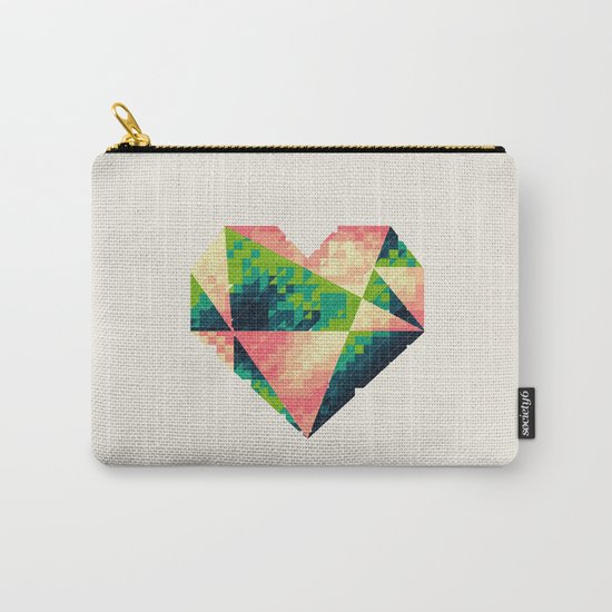 A heart is made of bits and pieces II Carry-All Pouch