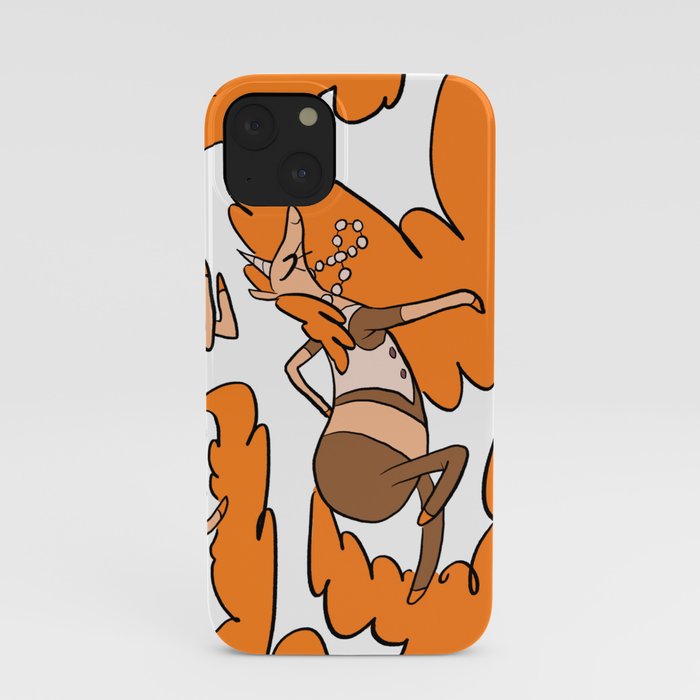 Fashion Po-Nays Orange iPhone Case