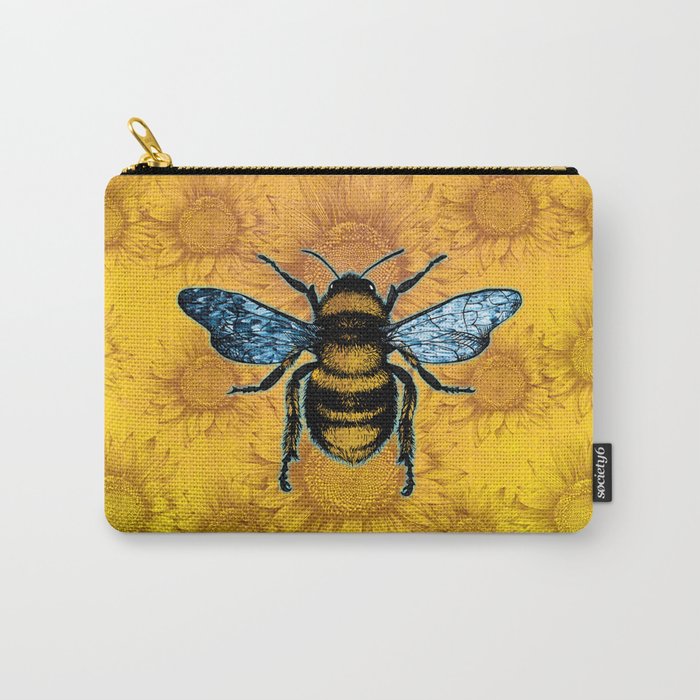 Bumble Bee Carry-All Pouch
