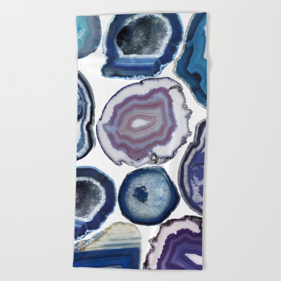 Rhapsody in Blue Beach Towel