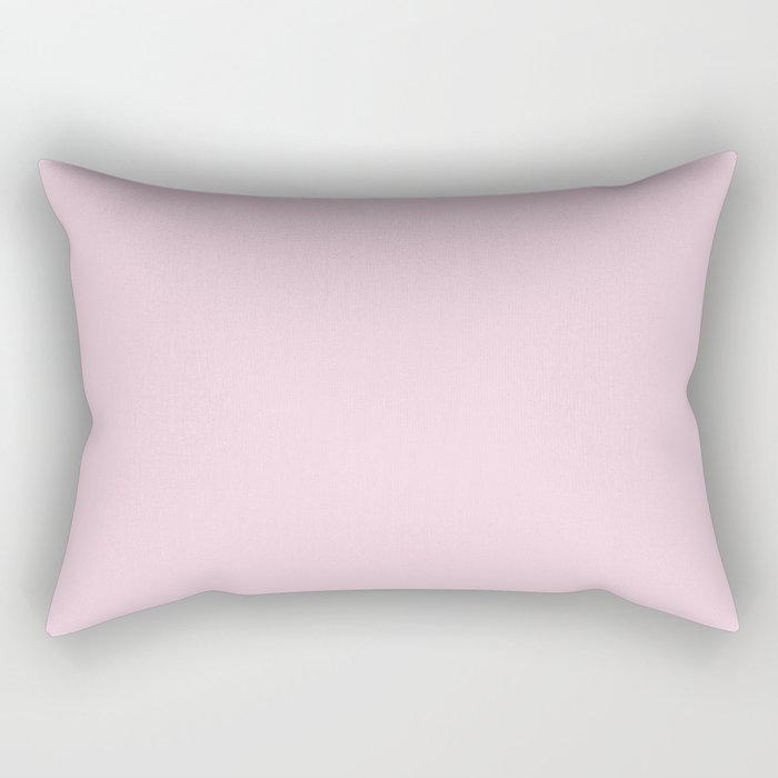 Warm Pink Rectangular Pillow