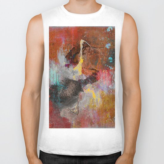 catch the shape Biker Tank