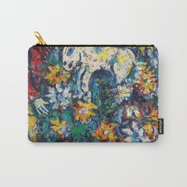 Marc Chagall Fleurs Carry-All Pouch