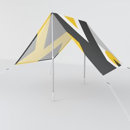 Geometric Minimalist Abstract 1 Sun Shade