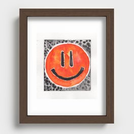 Original Smiley Recessed Framed Print