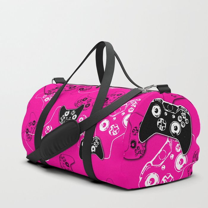 Video Pink Duffle Bag By Ts55