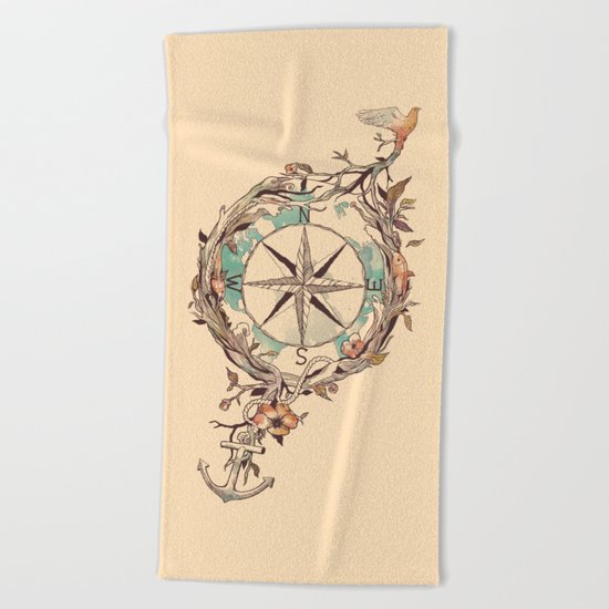 Bon Voyage Beach Towel