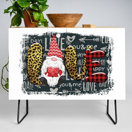 Valentine's Day Gnome Love Credenza