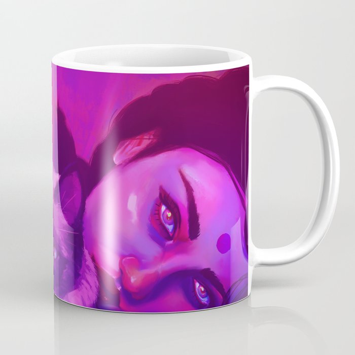 PsyCat 2 (remake of 2015 drawing) Coffee Mug