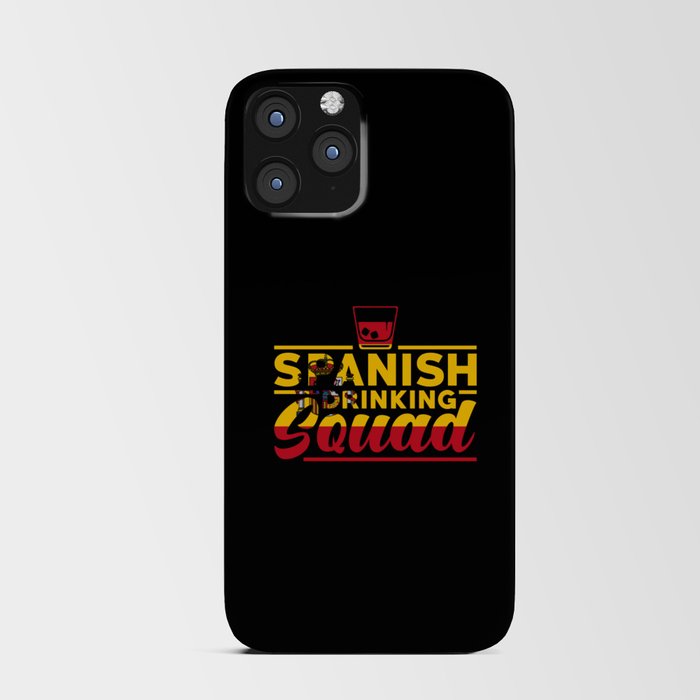 Spanish Drinking Squad iPhone Card Case