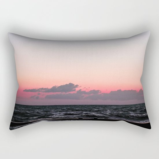 Ocean #sunset Rectangular Pillow