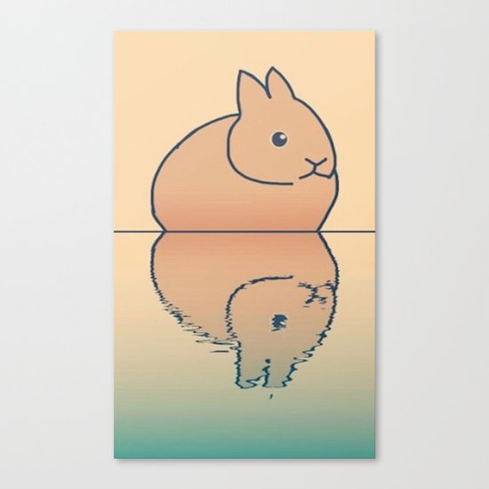 rabbit-74 Canvas Print