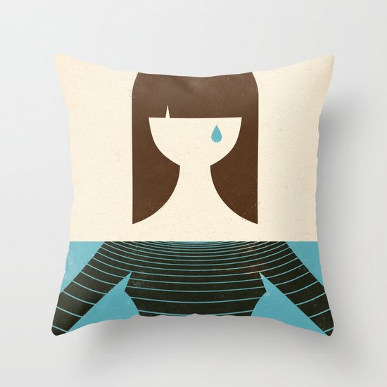 The Sea Throw Pillow