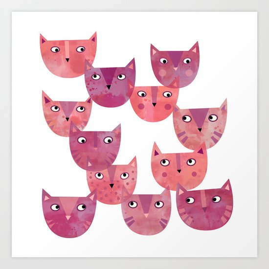 Cat Power Art Print