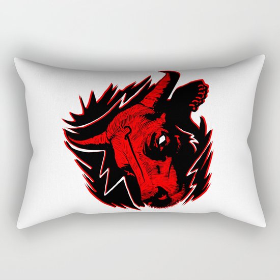 R-bull Rectangular Pillow