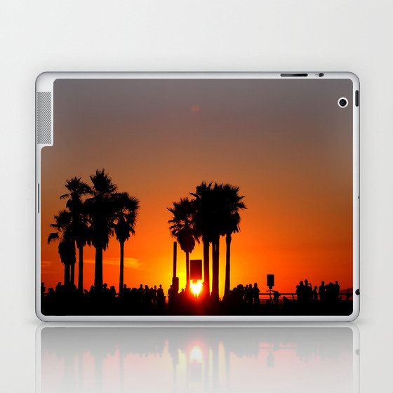Venice Beach Sunset Laptop & iPad Skin