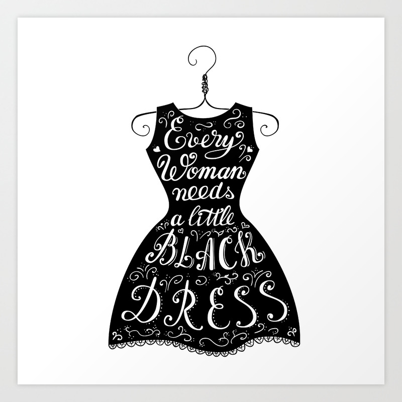 every girl needs a little black dress