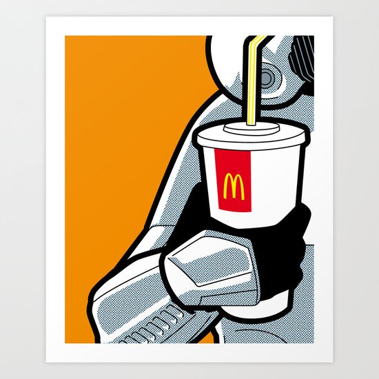 The secret life of heroes - StormDrink Art Print